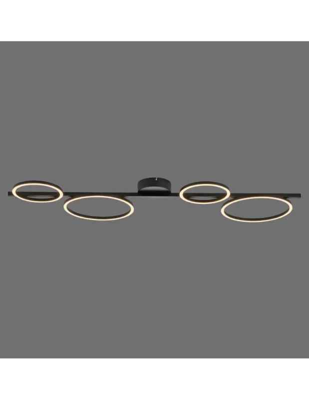 Oferta limitowana MINI RITUS LAMPA SUFITOWA CZARNY