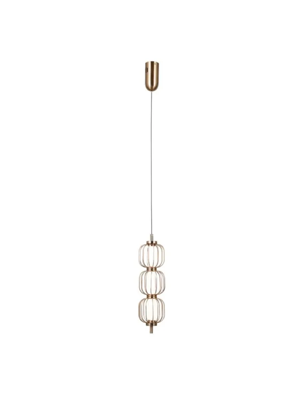 ITALUX Pedro Wisząca 3xLED 12W 3000K Złoty PND-34405-3V-HBR Kup online