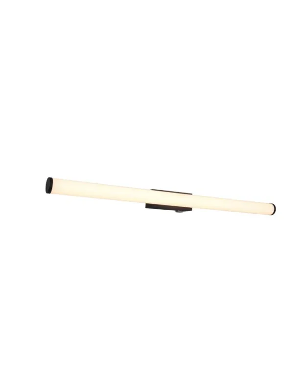 Dostępne od ręki Trio MATTIMO Ścienna Łazienkowa 1xLED max 8W 3000K Czarny Mat 283270332