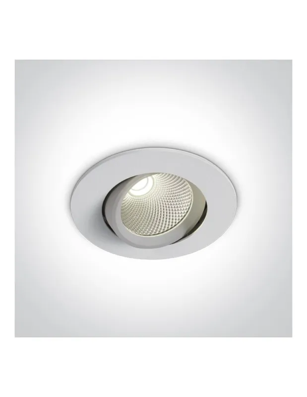 One Light GLIFADA wpust regulowany 7W 3000K-3500K-4000K biały 11107B/W/V Wysoka jakość