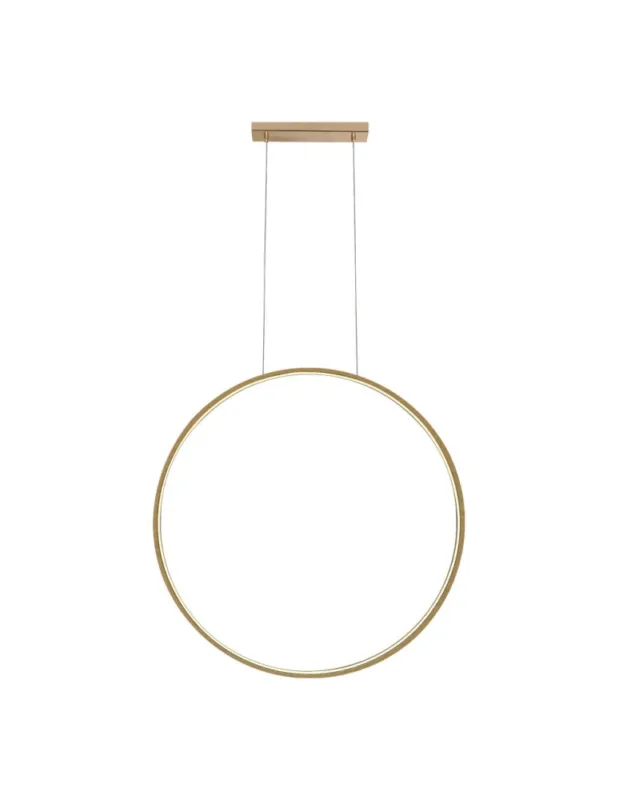 Darmowy zwrot Shilo Lampa wisząca Agaro 87 - Złota (870 mm) 3000K 5314