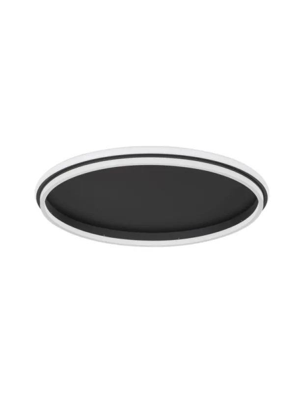 Nowość Luces Exclusivas ACALA Sufitowa Nowoczesna czarny 1xLED max 60W 3000K LE43325
