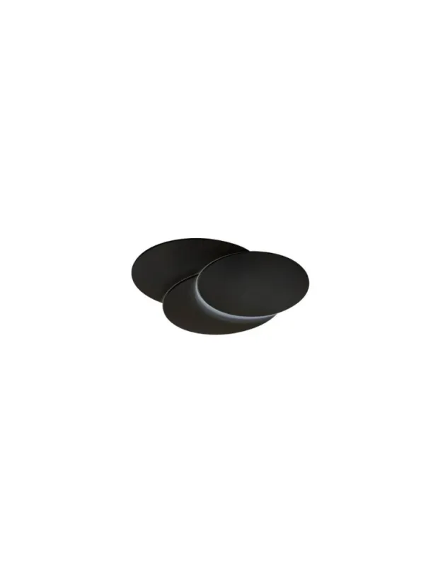 Azzardo CLOVER OVAL BLACK 1xLED Ścienna Czarny AZ2997 kolory-swiatla.pl Najlepsza cena