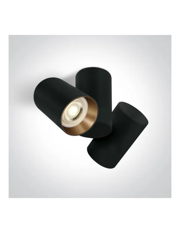 One Light ELATOS E2 sufitowa 2x10W GU10 czarny 65205E/B Oferta
