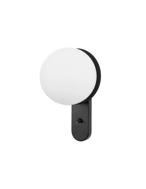 UMMO KUUL D1 czarna lampa ścienna / kinkiet z włącznikiem KLD12001 Kup teraz