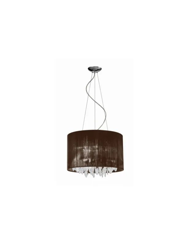 Sprawdź teraz Azzardo SIDNEY ROUND BROWN 7xG9 Wisząca Brązowy AZ0511 kolory-swiatla.pl
