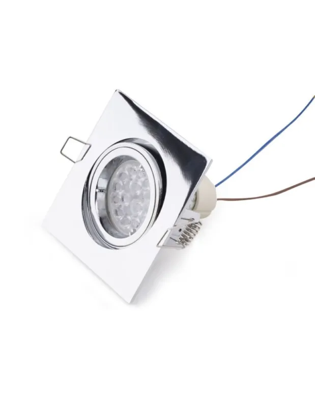 Maxlight Oprawa Wpustowa Fine Kwadratowa Chrom H0041 Tylko do końca tygodnia