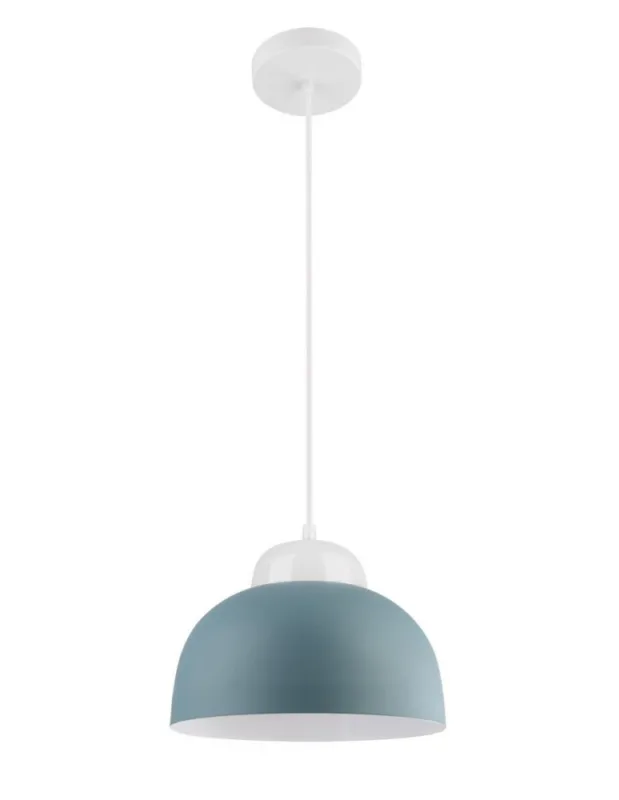 Wyprzedaż Luces Exclusivas GUAIRA Wisząca 1xE27 LED niebieski LE42017