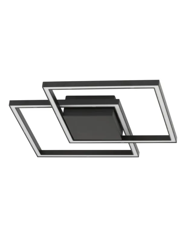 Bezpieczne zakupy Luces Exclusivas PICO Sufitowa LED 25W 1600lm 3000K czarny mat LE41454