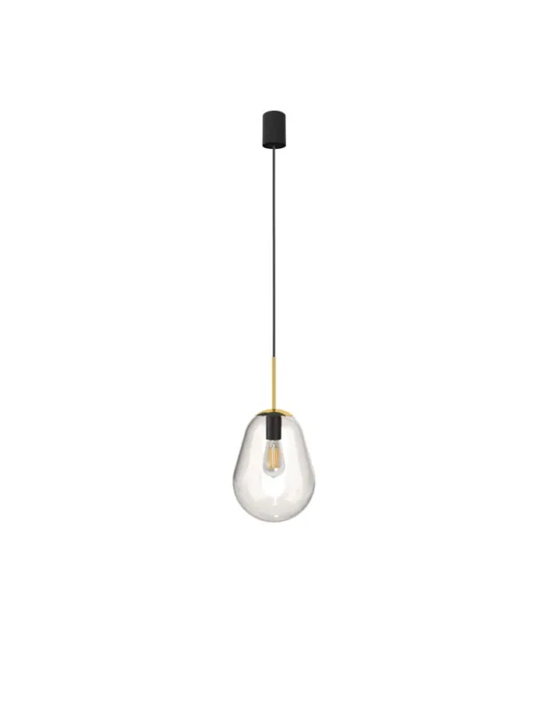 Tylko dziś Nowodvorski PEAR S Sufitowa Wisząca Max moc 40W E27 Transparentny 8673 kolory-swiatla.pl