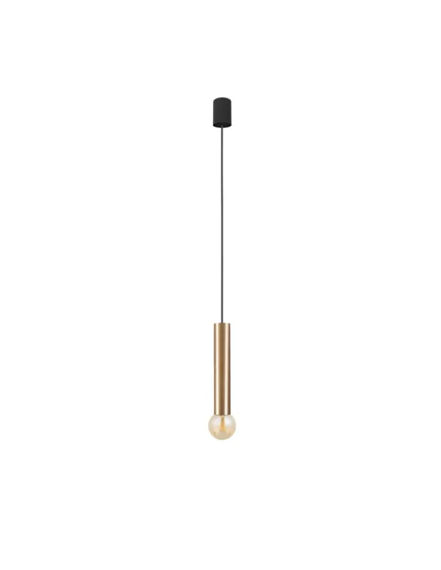 Najlepsza cena Nowodvorski BATON Wisząca 10W only LED E27 Mosiądz