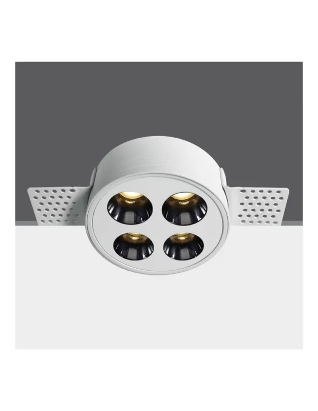 Kup online One Light FERO O TR wpust stały bezramkowy 10W 3000K biały 10110HTR/W/W
