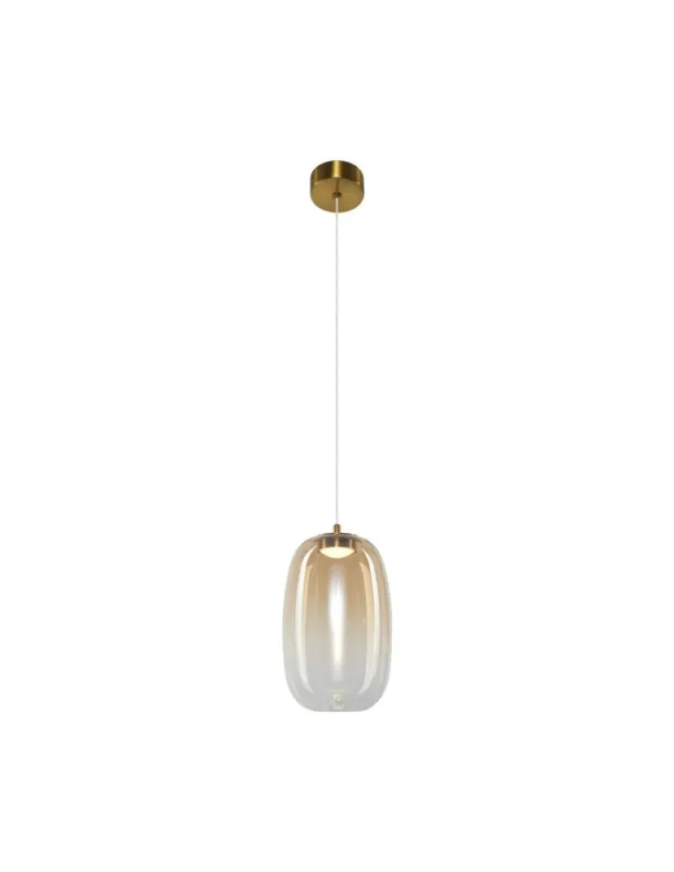 Kup online Milagro Lampa wisząca VASO 3 AMBER 4W ML1405