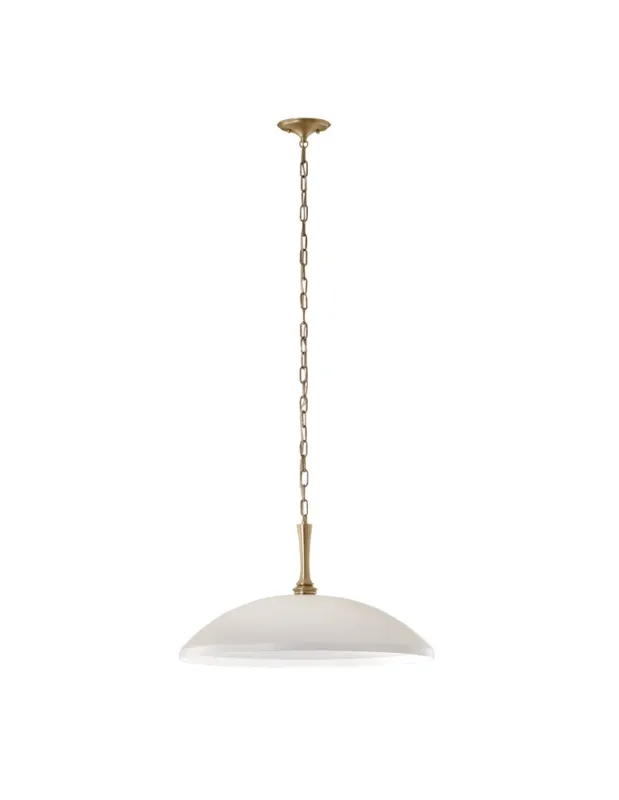 Najlepsza cena Elstead Lampa wisząca Delarosa 1 źródło światła Biały, szampański KL-DELAROSA-P-WH