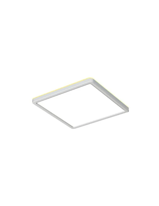 Do wyczerpania zapasów Italux Aleria Plafon Biały 1xLED 22W Przód 2800K+4000K+6000K, bok zawsze 2800K PLF-39573-230S-22W-WH kolory-swiatla.pl
