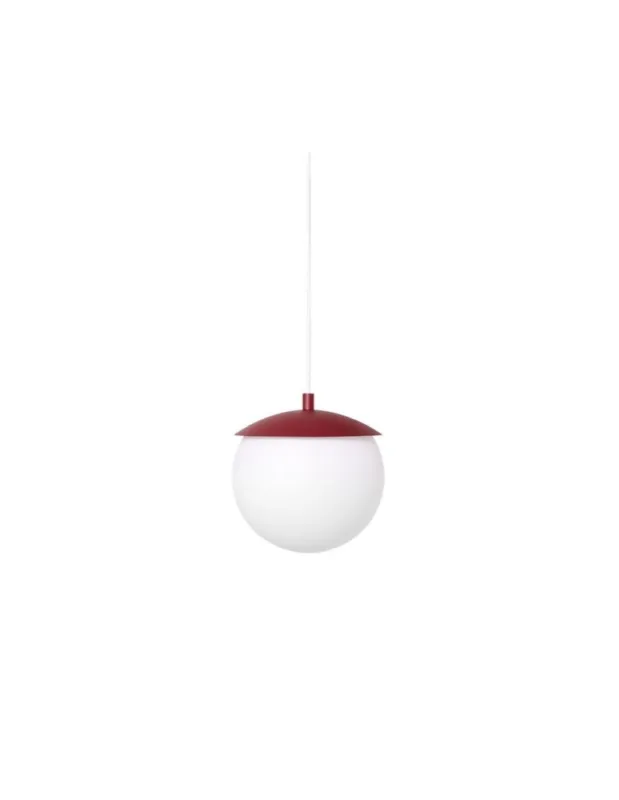 Obniżka ceny UMMO KUUL G burgundowa sufitowa lampa wisząca KLG141P0
