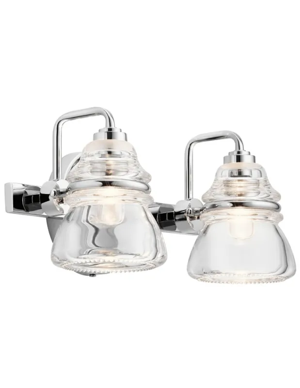 Oferta limitowana Elstead Lighting Kinkiet Talland - 2 źródła światła IP44 KL-TALLAND2-PC-BATH