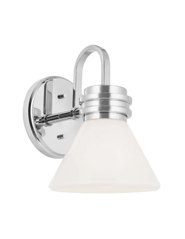 Oferta limitowana Elstead Kinkiet Farum 1 źródło światła Polerowany chrom IP44 Łazienkowa KL-FARUM1-CH