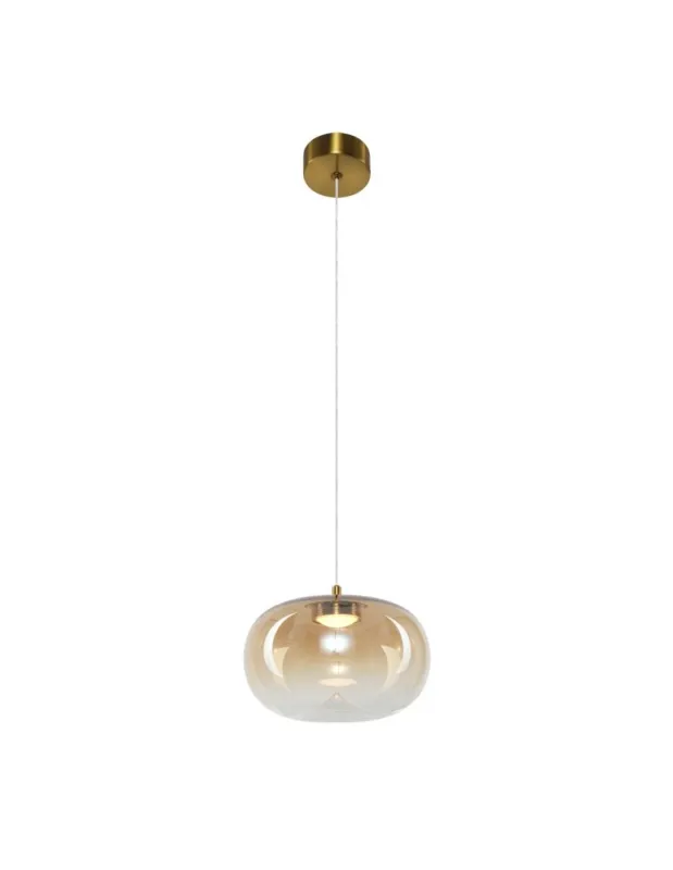 Milagro Lampa wisząca VASO 1 AMBER 4W ML1399 Nie przegap