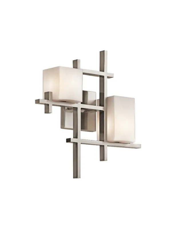 Bezpieczna płatność Kichler CITY LIGHTS 2x40W G9 KL/CITY LIGHTS2 Kinkiet kolory-swiatla.pl