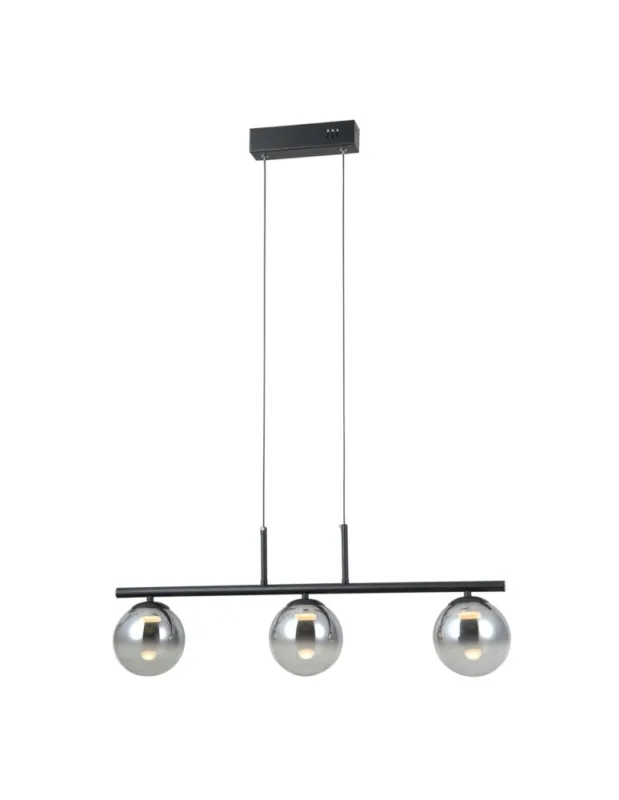 ITALUX Velada Wisząca 3xLED 15W 3000K Czarny mat PND-34381-3-BK Okazja
