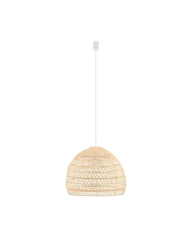 Nowodvorski BOHO M Lampy sufitowe Lampy wiszące Max moc 25W only LED E27 Naturalne drewno 11151 Nowy