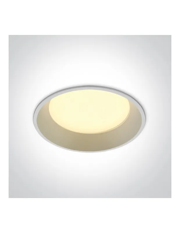 One Light Wpust lampa LED biała 22W Maronas 2 10122D/W/C kolory-swiatla.pl Hit sprzedaży