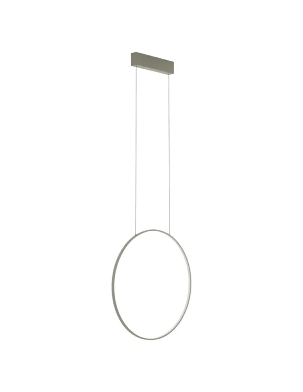 Nowodvorski CIRCOLO LED M Lampy sufitowe Lampy wiszące Max moc 21W LED 3000K Silk olive 11401 Szybka dostawa