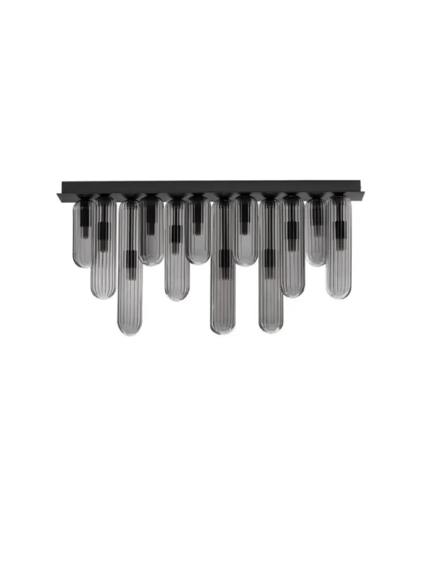 Wyprzedaż Luces Exclusivas BALDE Sufitowa Nowoczesna szary i odcienie szarości 12xG9 max 5W LE43407