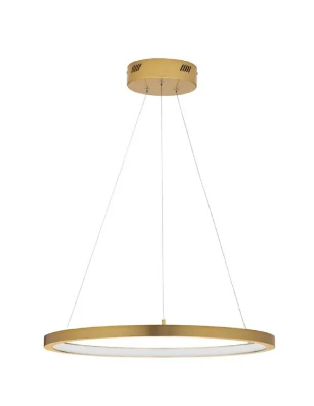 Obniżka ceny Luces Exclusivas IRUN Wisząca Nowoczesna złoty i odcienie złota 1xLED max 35W 3000K LE43302