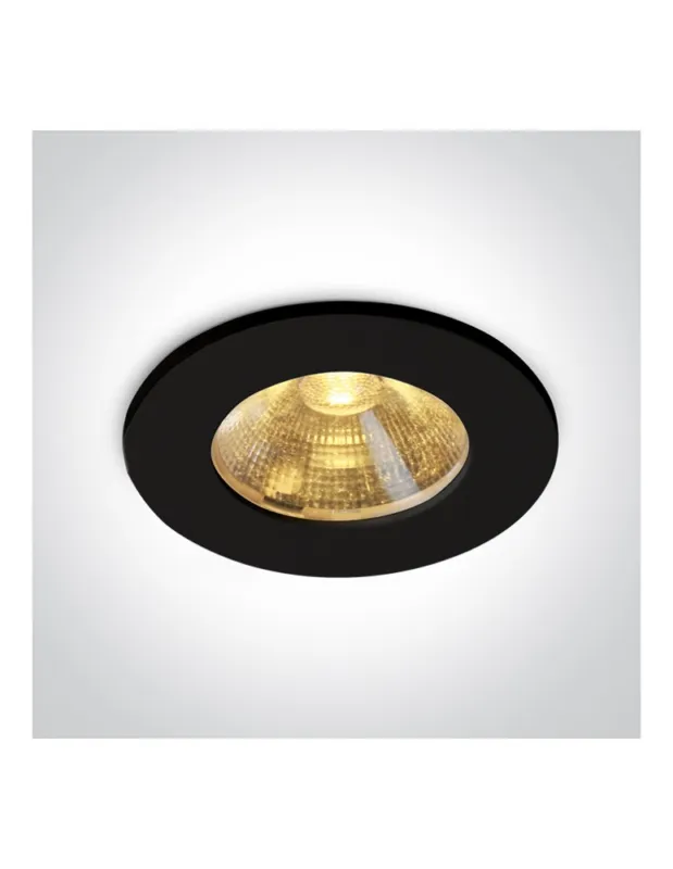 One Light DEMI wpust stały 3W 3000K czarny 10103C/B/W Ostatnie sztuki