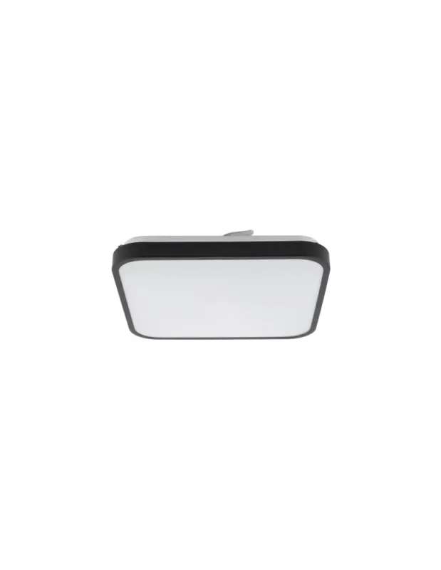 Szybka wysyłka Nowodvorski AGNES SQUARE LED PRO Lampy sufitowe Plafon Max moc 16W LED IP44 3000K Czarny 10983