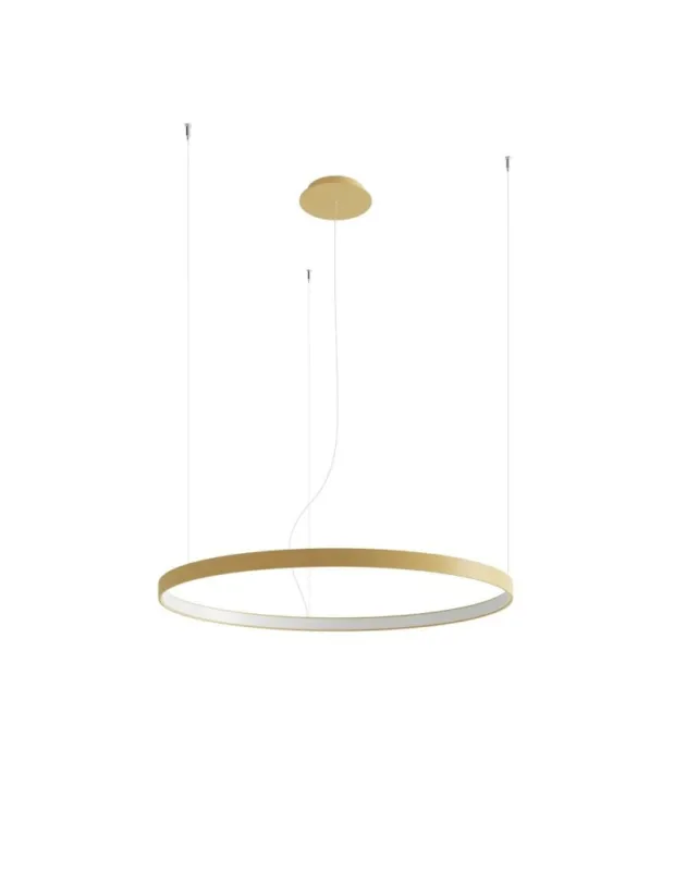 Oferta limitowana Thoro Żyrandol RIO 78 złoty LED 4000K TH.181