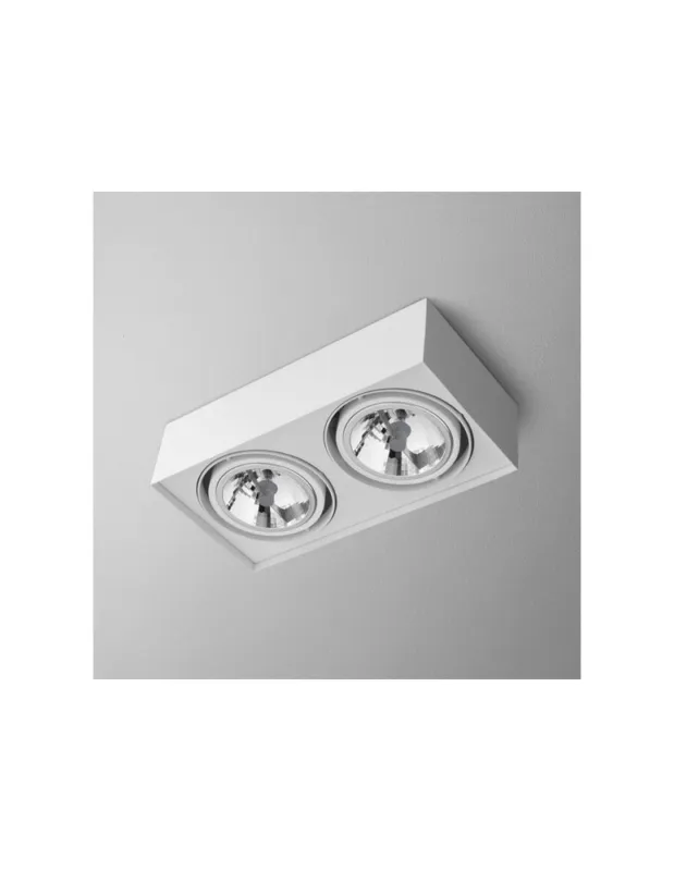 Aqform SQUARES mini 111x2 natynkowy 40111-0000-T8-PH kolory-swiatla.pl Zniżka