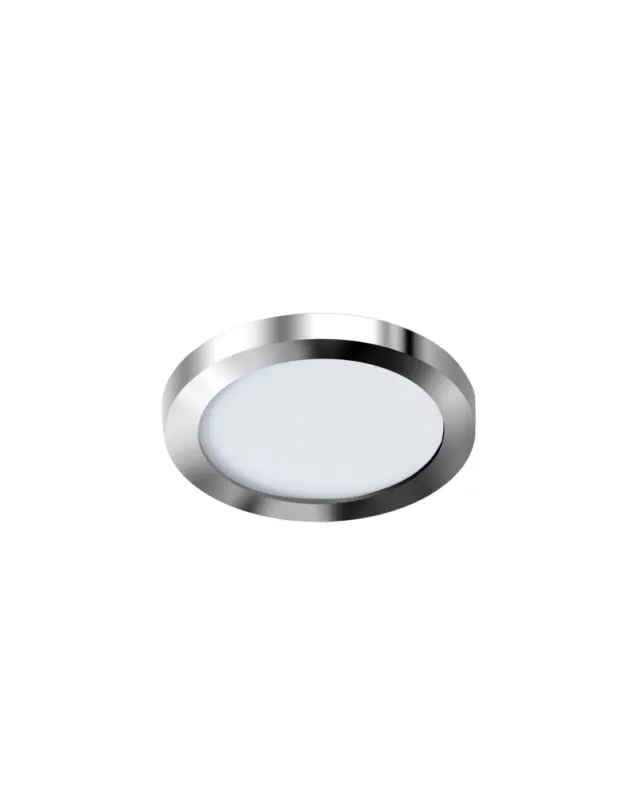 Azzardo SLIM 9 ROUND 3000K IP44 CHROME 1xLED Wpuszczana Chrom IP44 AZ2861 kolory-swiatla.pl Dostępne od ręki