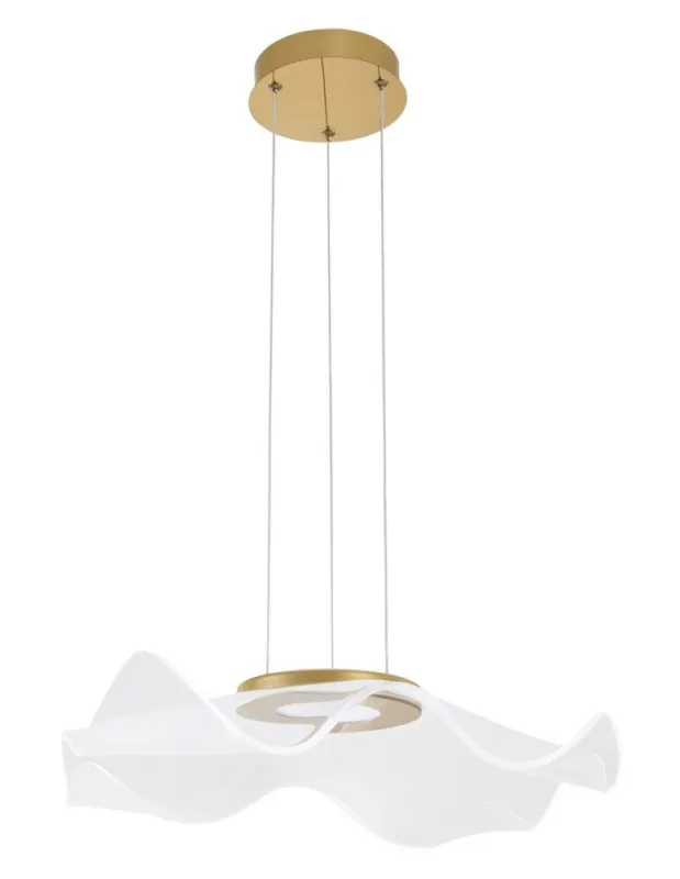 Obniżka ceny Luces Exclusivas CALI Wisząca LED 30W 2046lm 3000K złoty LE41368