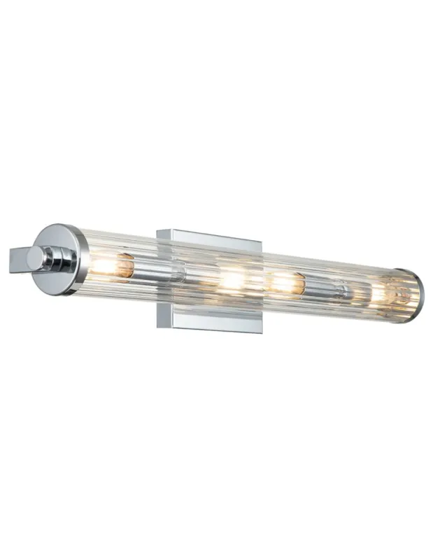 Quintiesse Kinkiet Azores - 4 źródła światła - Polerowany chrom IP44 Elstead Lighting QN-AZORES4-PC Oferta czasowa