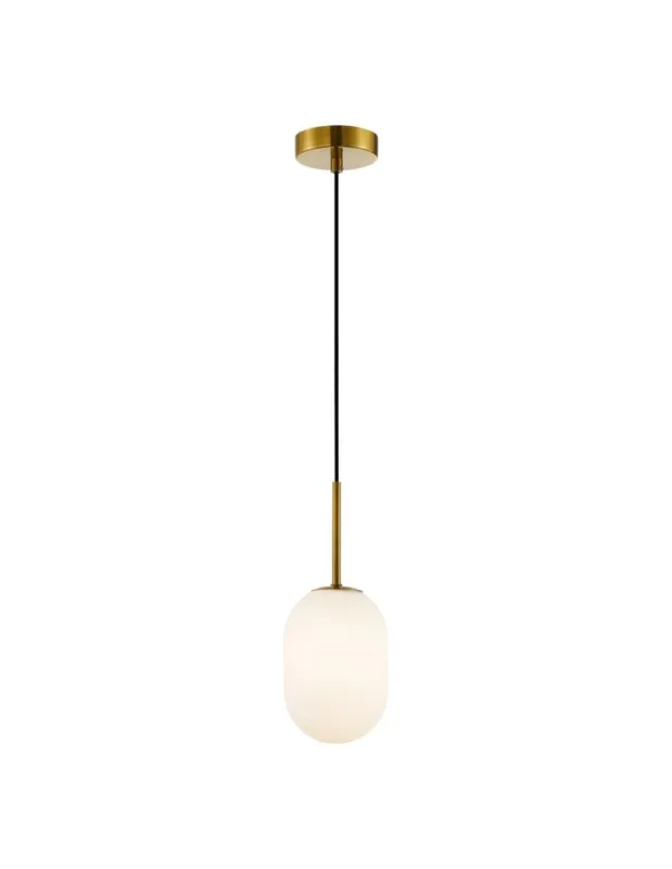 Taniej Milagro Lampa wisząca ALIAS GOLD 1xE14 fi 120 ML0317