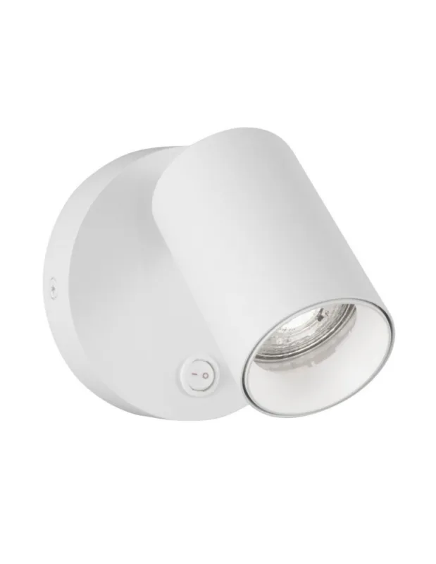 Luces Exclusivas SITGES Ścienna 1xGU10 LED biały mat LE42254 Bezpieczne zakupy