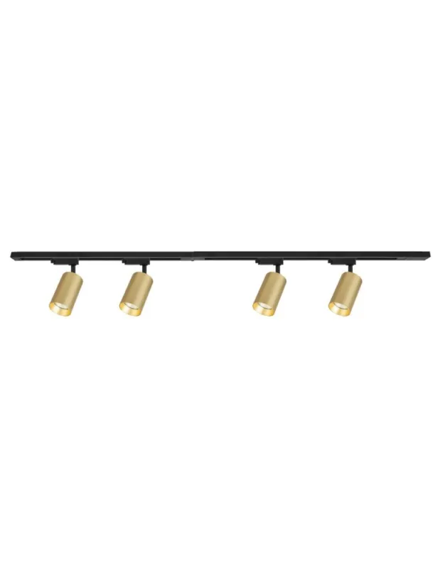 Milagro Zestaw Pipe Track Złoty 4xGU10 1,5m ML1167 Kup teraz