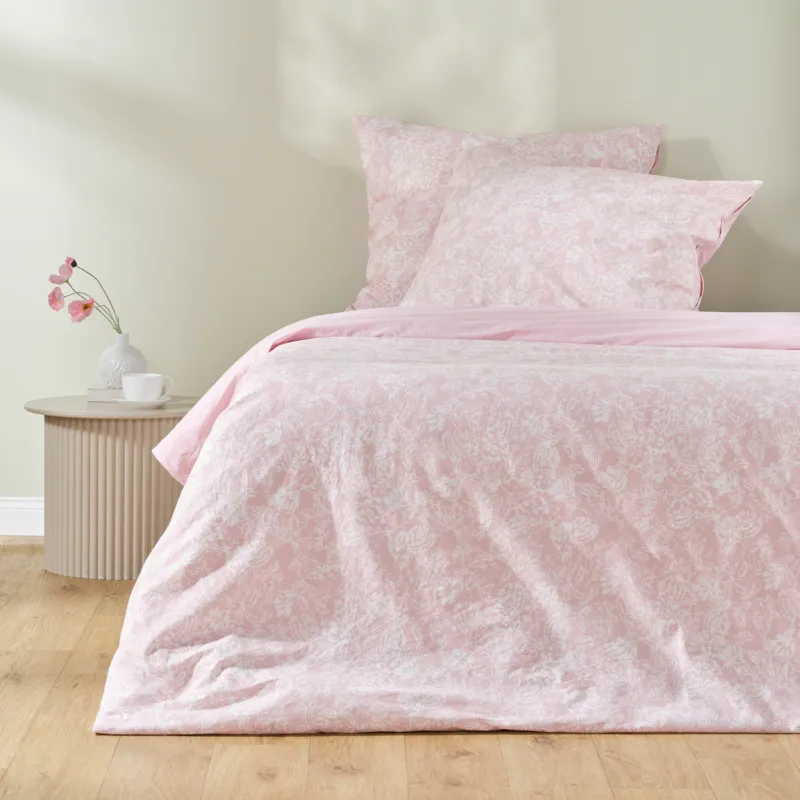 Kup online Komplet pościeli bawełnianej Judi 200x220 cm z 2 poszewkami 70x80 -