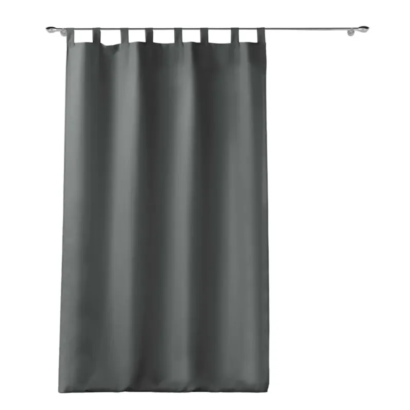 Do wyczerpania zapasów Zasłona na szelkach ESSENTIEL, 140 x 260 cm, szara -
