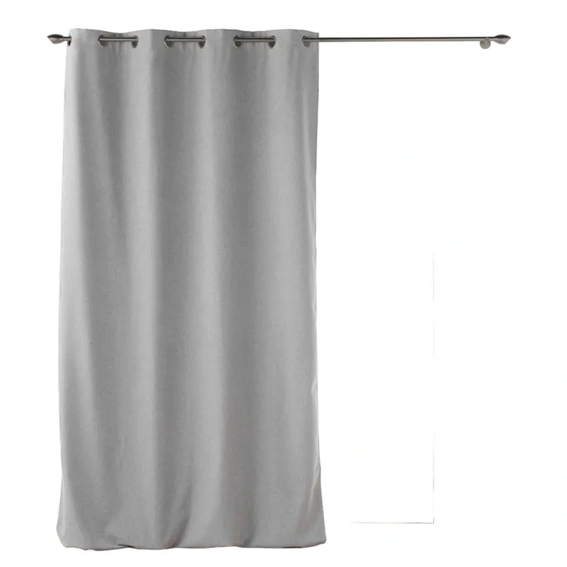 Zasłona na przelotkach JUPITER GREY, 140 x 260 cm, termoizolacyjna - Niska cena
