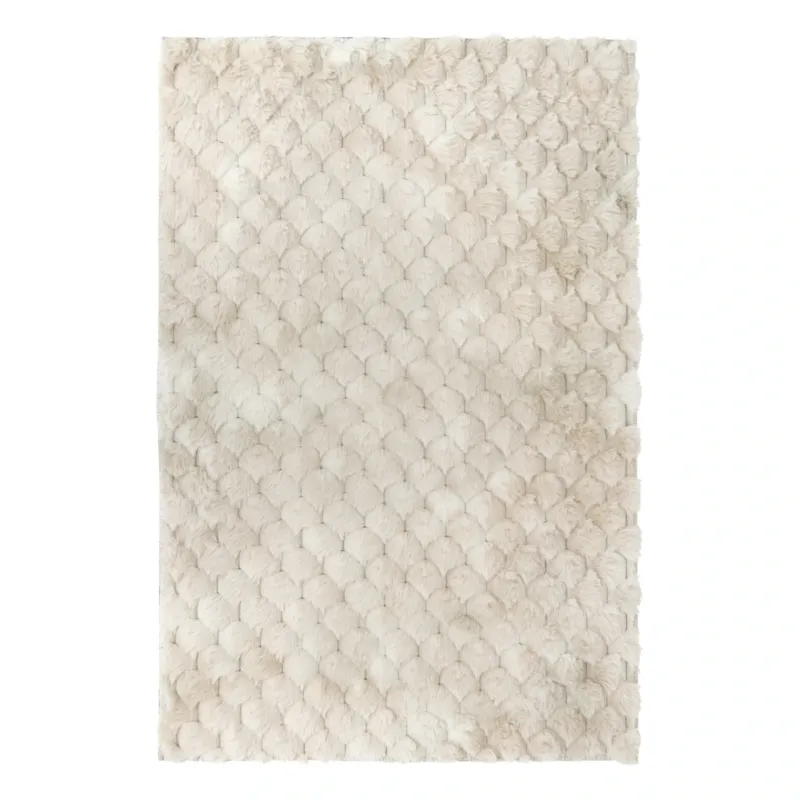 Bezpieczna płatność Dywan ze sztucznego futra ADIREL, 60 x 90 cm -