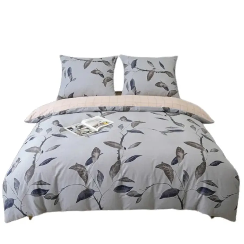 Pościel Bawełniana Premium 220X200 Liście - Szybka wysyłka