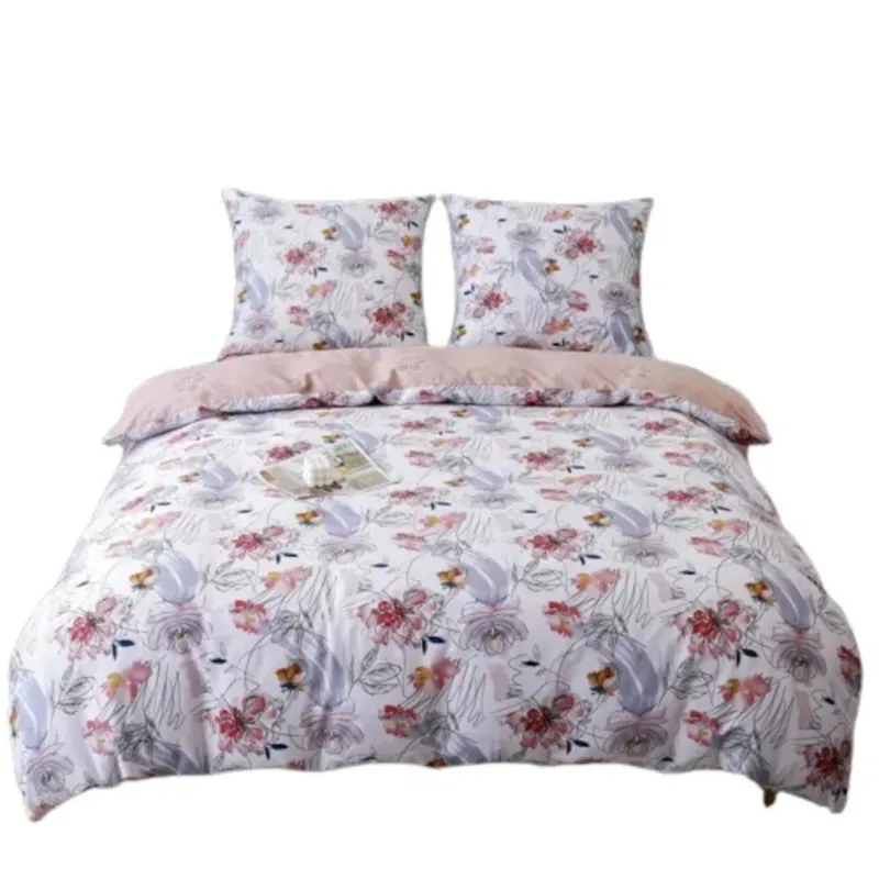 Pościel Bawełniana Premium 160X200 Kwiat - Niska cena