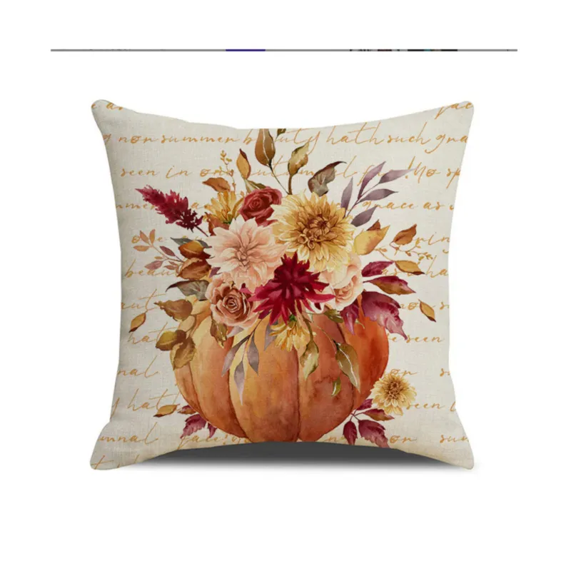 Poszewka na poduszkę 45x45cm piękny druk Jesień BOHO POD184 - Super okazja