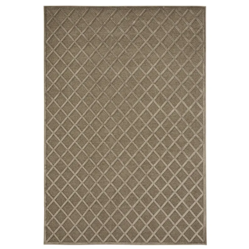 Dywan Wiskoza Z Połyskiem Shine 103508 Brązowy 200x300 - Zniżka