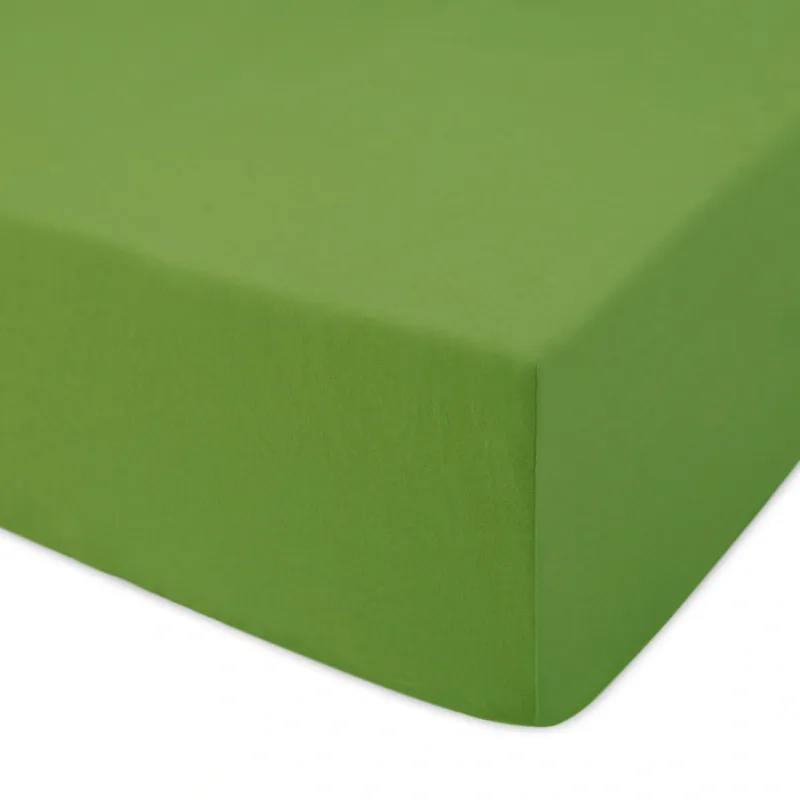 Prześcieradło jersey z gumką 120x200 kolor Kaktus - Oferta