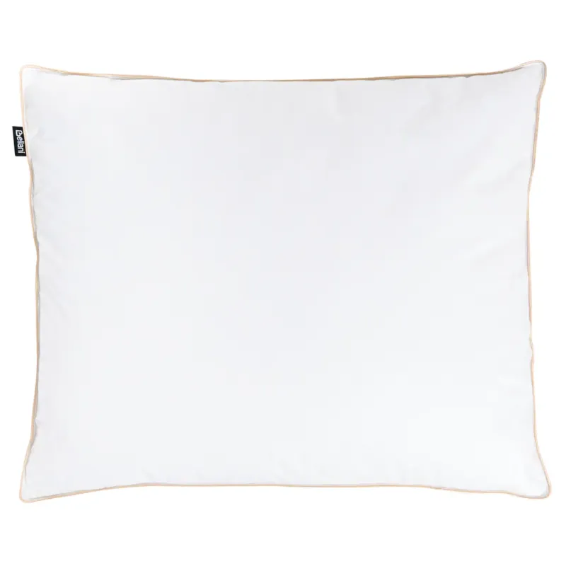 Hit cenowy Poduszka trzykomorowa ETNA Wysoka Kacze pióra i puch 50 x 60 cm Biały -